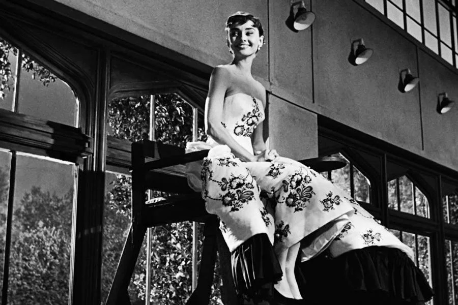 audrey hepburn wedding dress sabrina