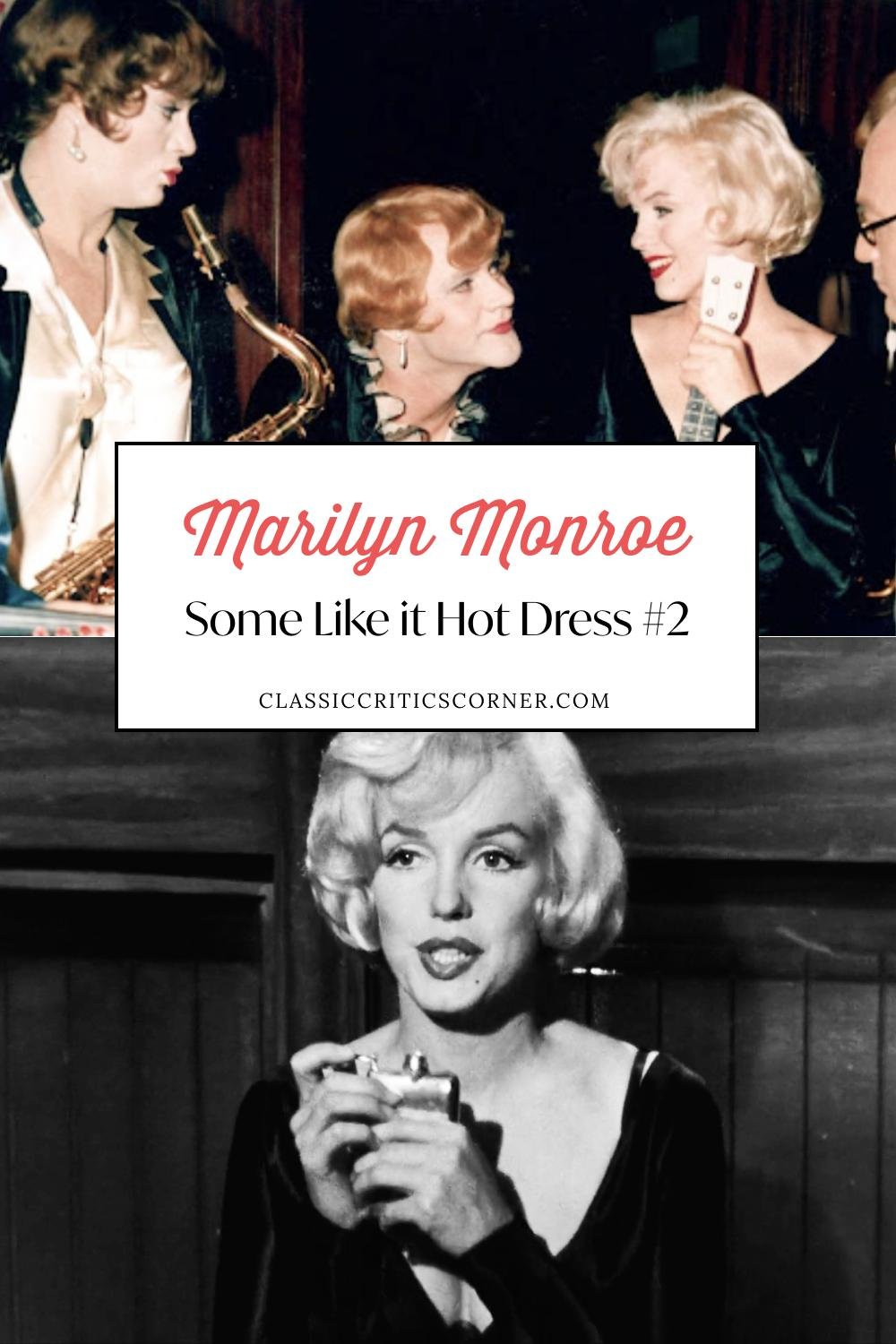 marilyn monroe some like it hot dress