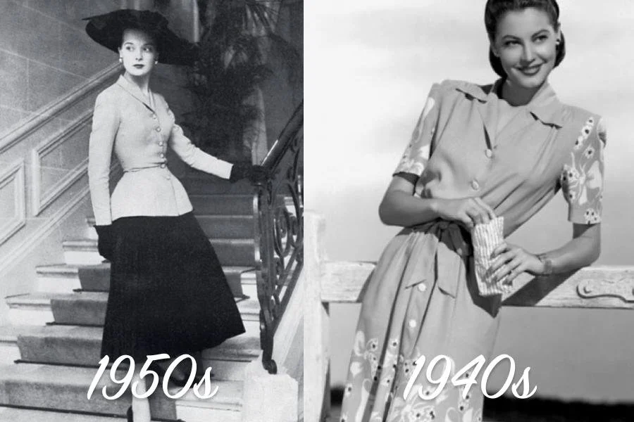 1940's Fashion 1940s Clothing Womens Women's 1940 Retro