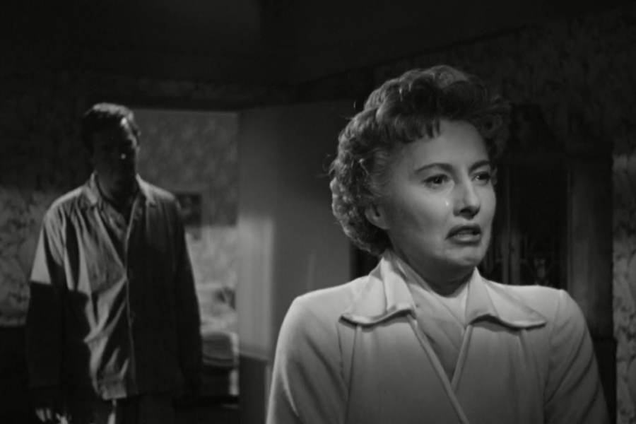 still from the 1950s film noir "crime of passion"