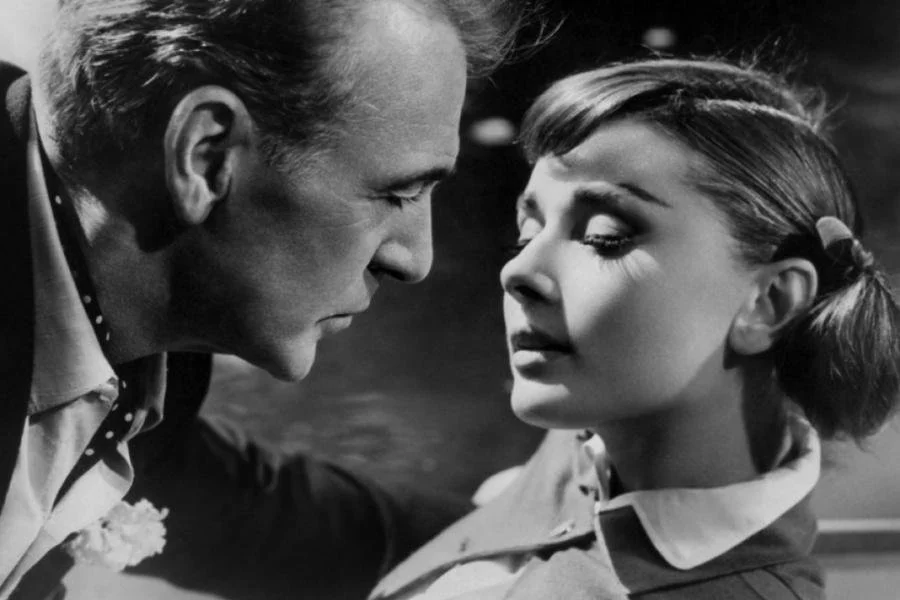 Images from the Audrey Hepburn movie "Love in the Afternoon"