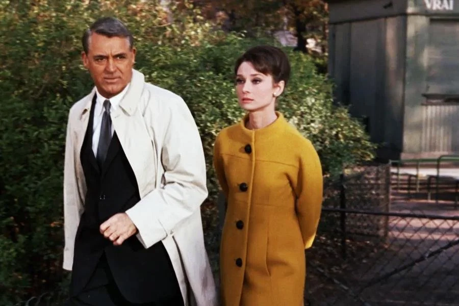 Audrey Hepburn and Cary Grant in Charade