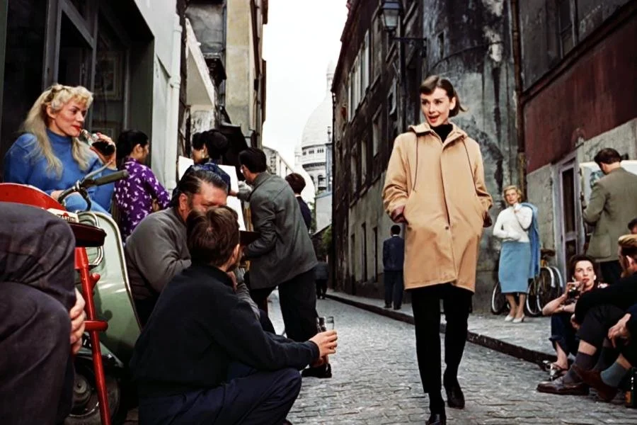 audrey hepburn funny face black outfit