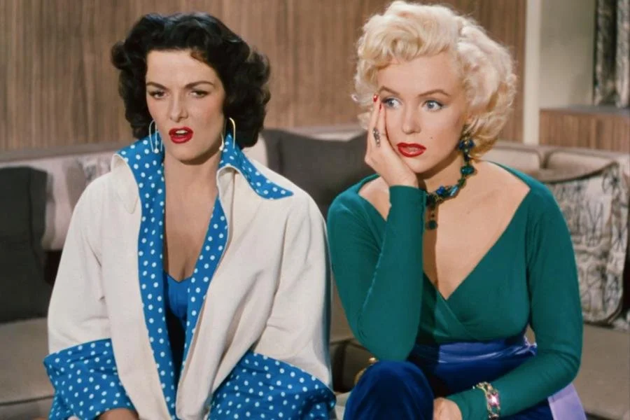 image of Marilyn Monroe and Jane Russell