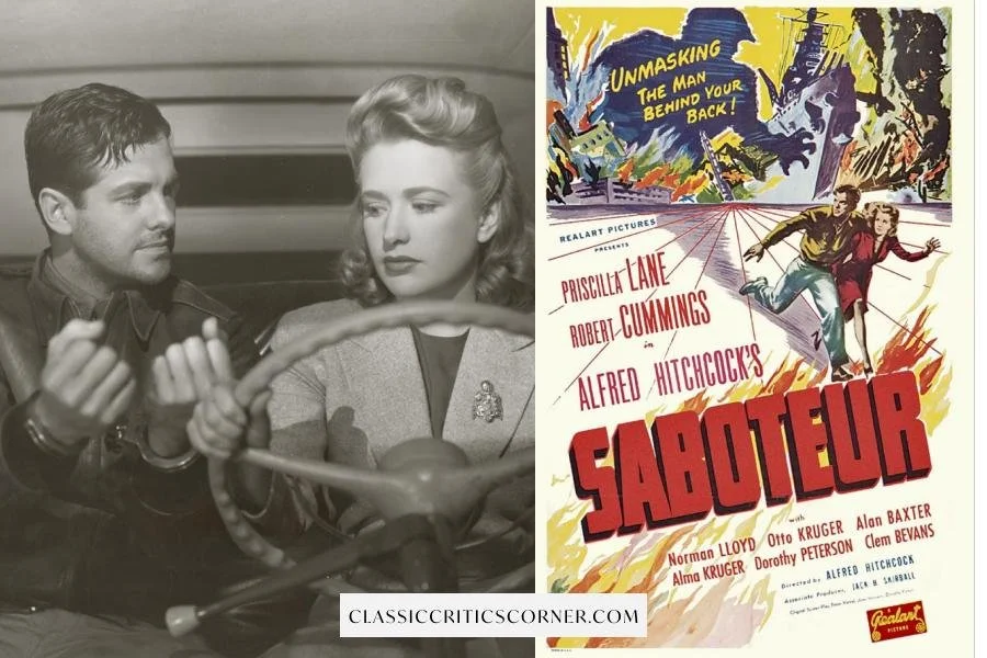 Images from Alfred Hitchcocks movie "Saboteur"