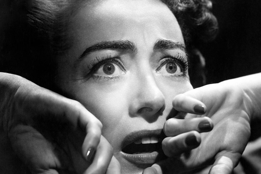 still from the 1950s film noir "sudden fear"