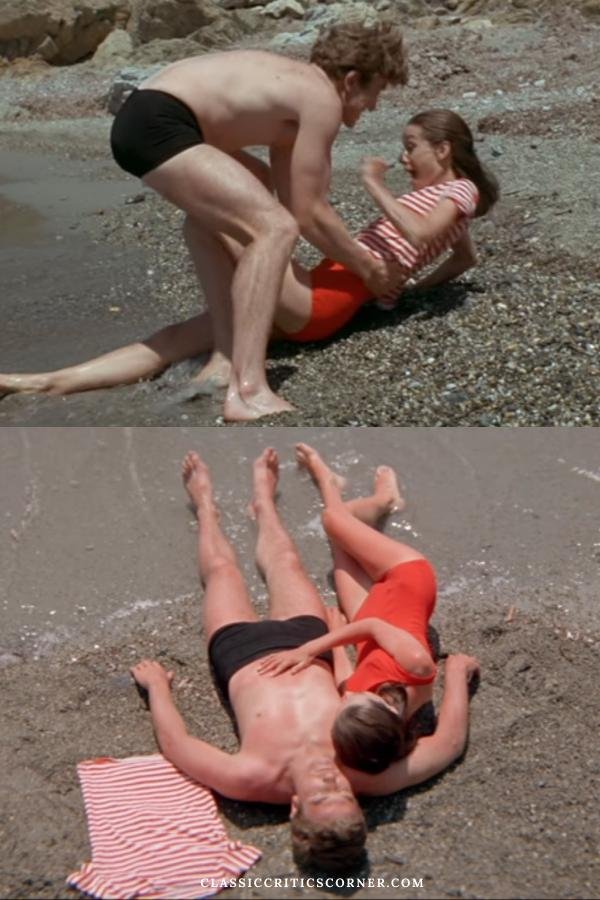 audrey hepburn swimsuit