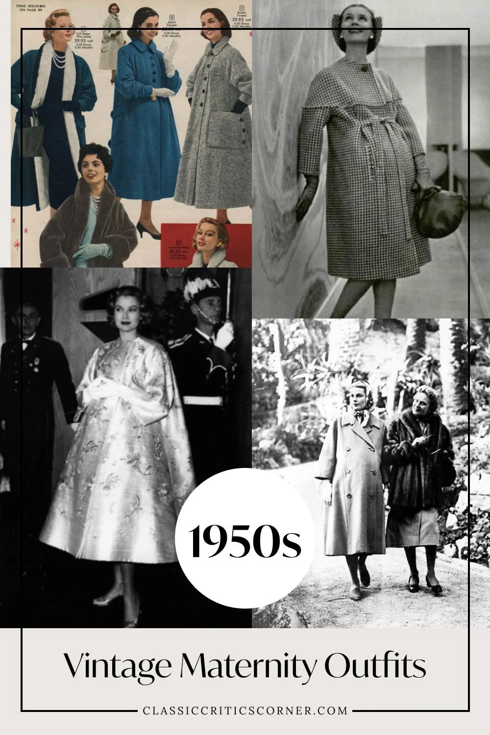 1950s vintage maternity clothes