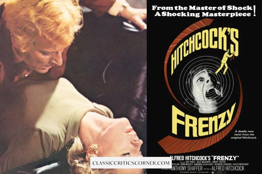Images from Alfred Hitchcocks movie "Frenzy"