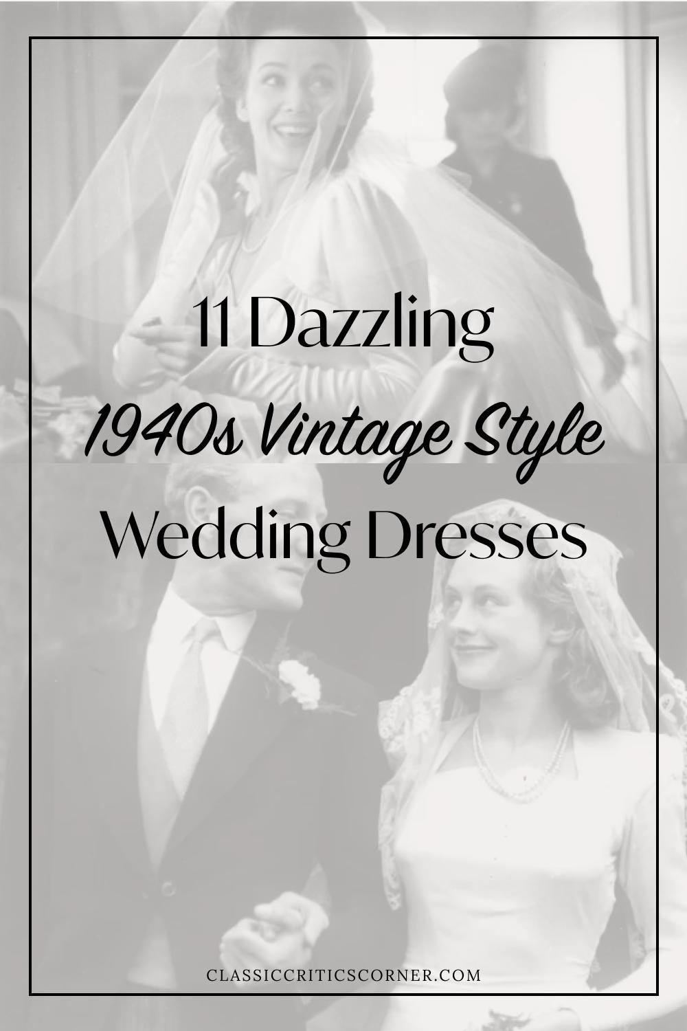 1940S Wedding Dresses - June Bridals