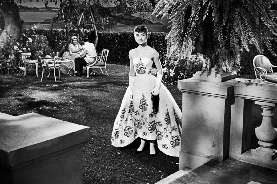 Audrey Hepburn Inspired Dress/ Audrey Hepburn Style Ballerina Short Gown/  1950s Black and White Dress/ Wedding Guest Dress/ Custom Made - Etsy Norway