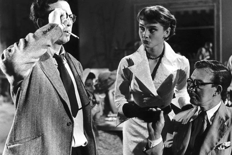 Images from the Audrey Hepburn movie "The Lavender Hill Mob"