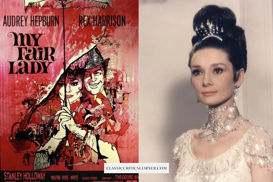 Images from the Audrey Hepburn movie "My Fair Lady"
