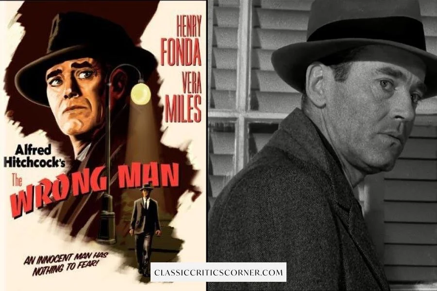 Images from Alfred Hitchcocks movie "The Wrong Man"