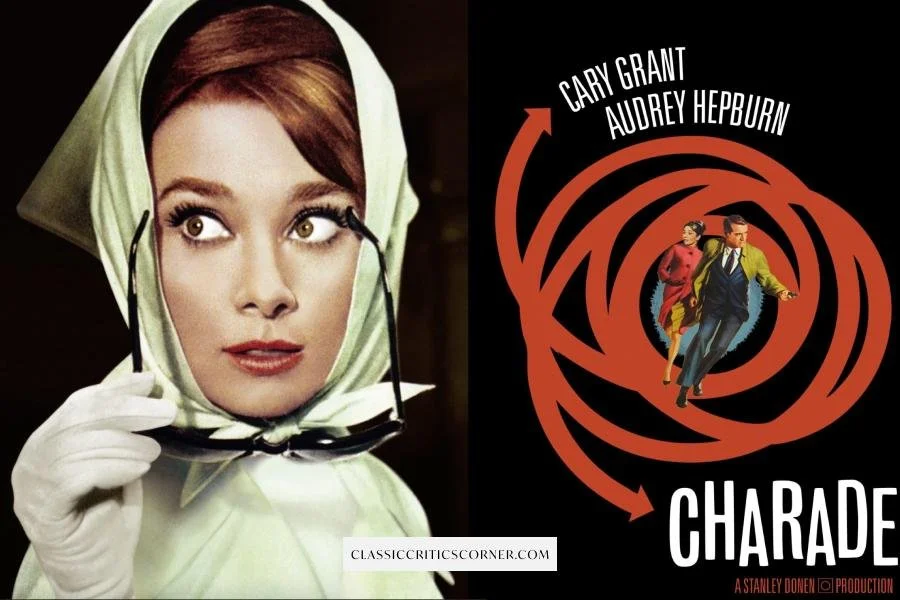Images from the Audrey Hepburn movie "Charade"
