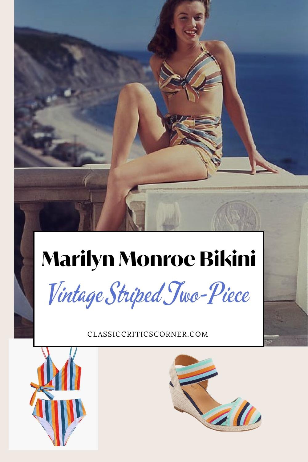 marilyn monroe bikini style