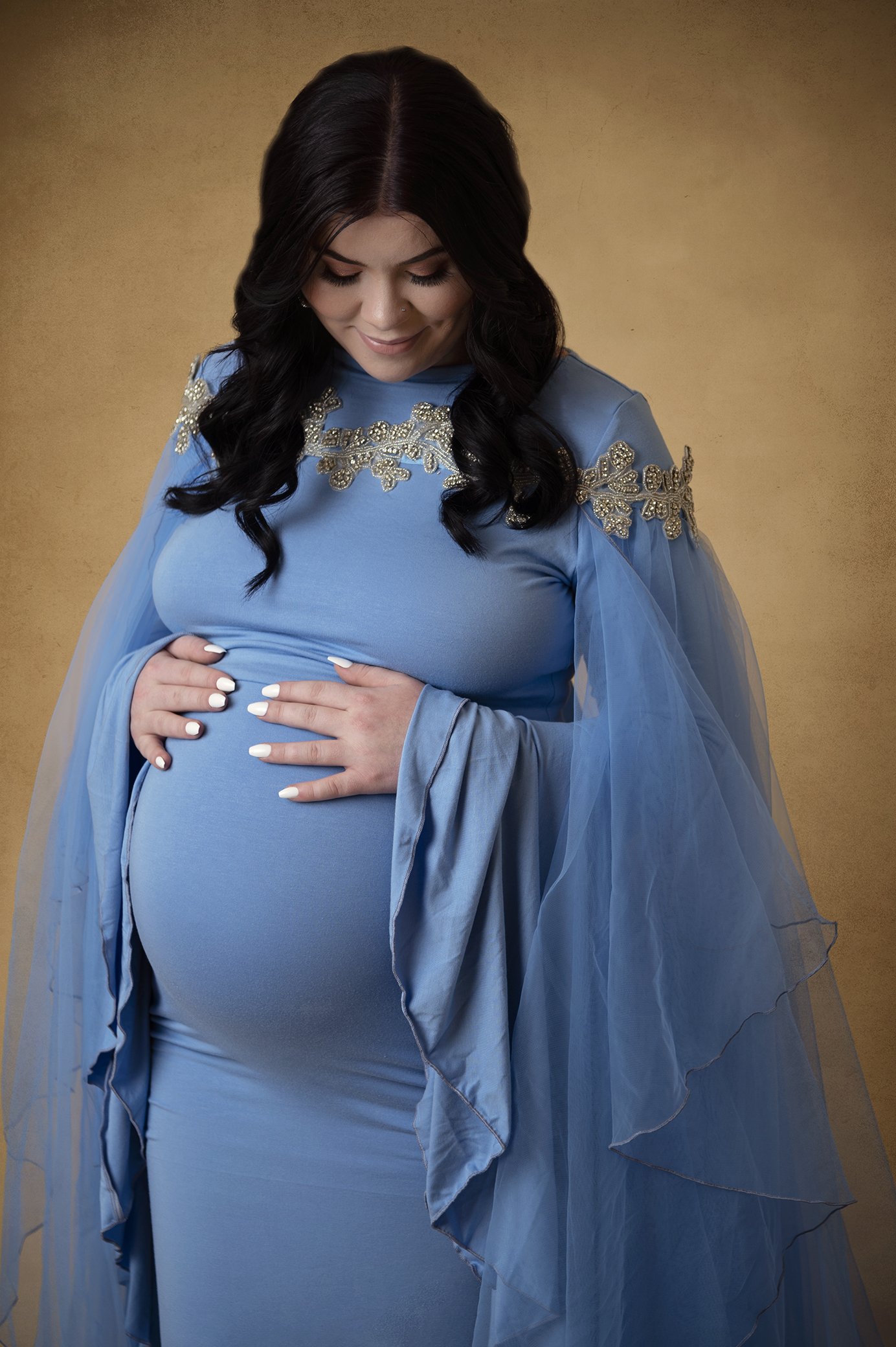Snow Queen Maternity Gown Pretty Momma