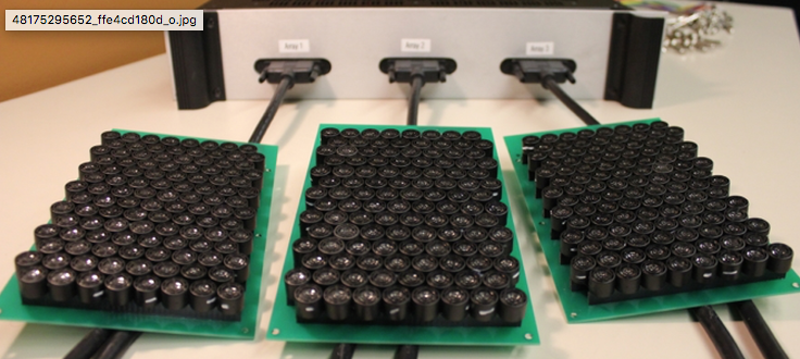Ultra-sonic Beamfoming: Custom Multi-Array Amplifier System