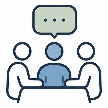 We build team meetings into your weekly schedule. The entire ABA team meets with parents and caregivers, ensuring consistency, collaboration, and continued support.
