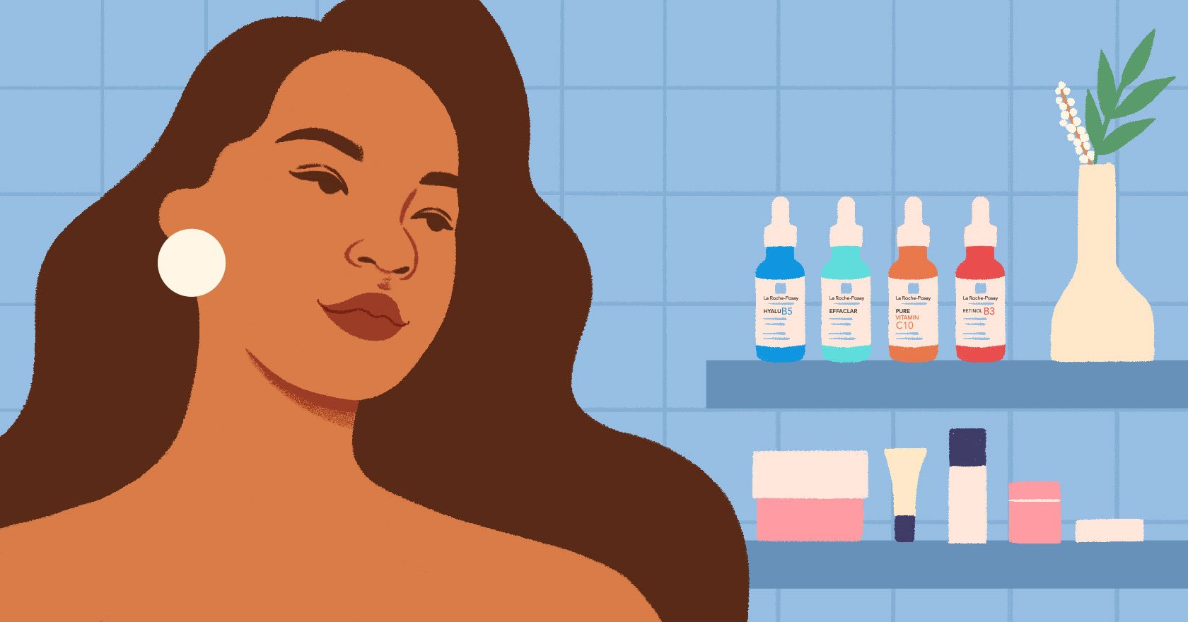 Art for La Roche Posay in Stylist UK