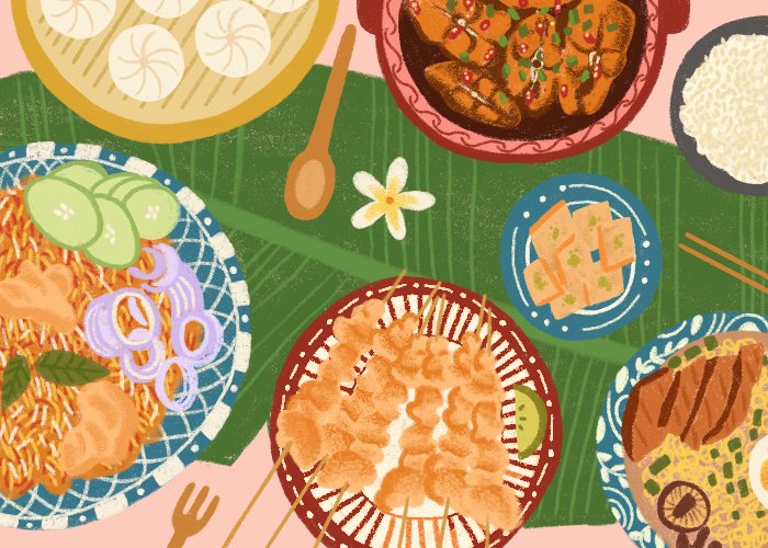 AAPI month editorial illustration for Ogilvy