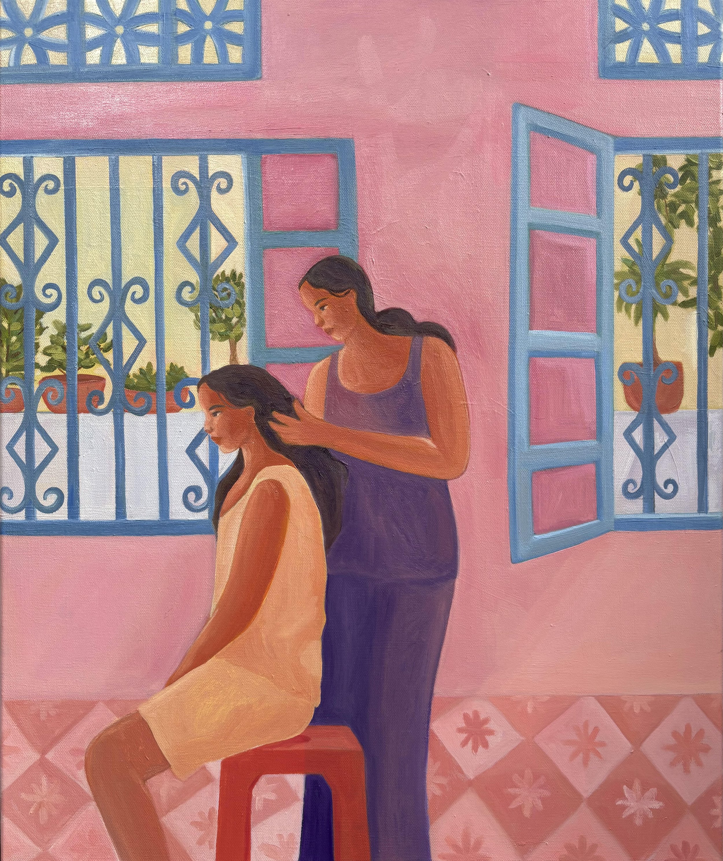 oil on canvas