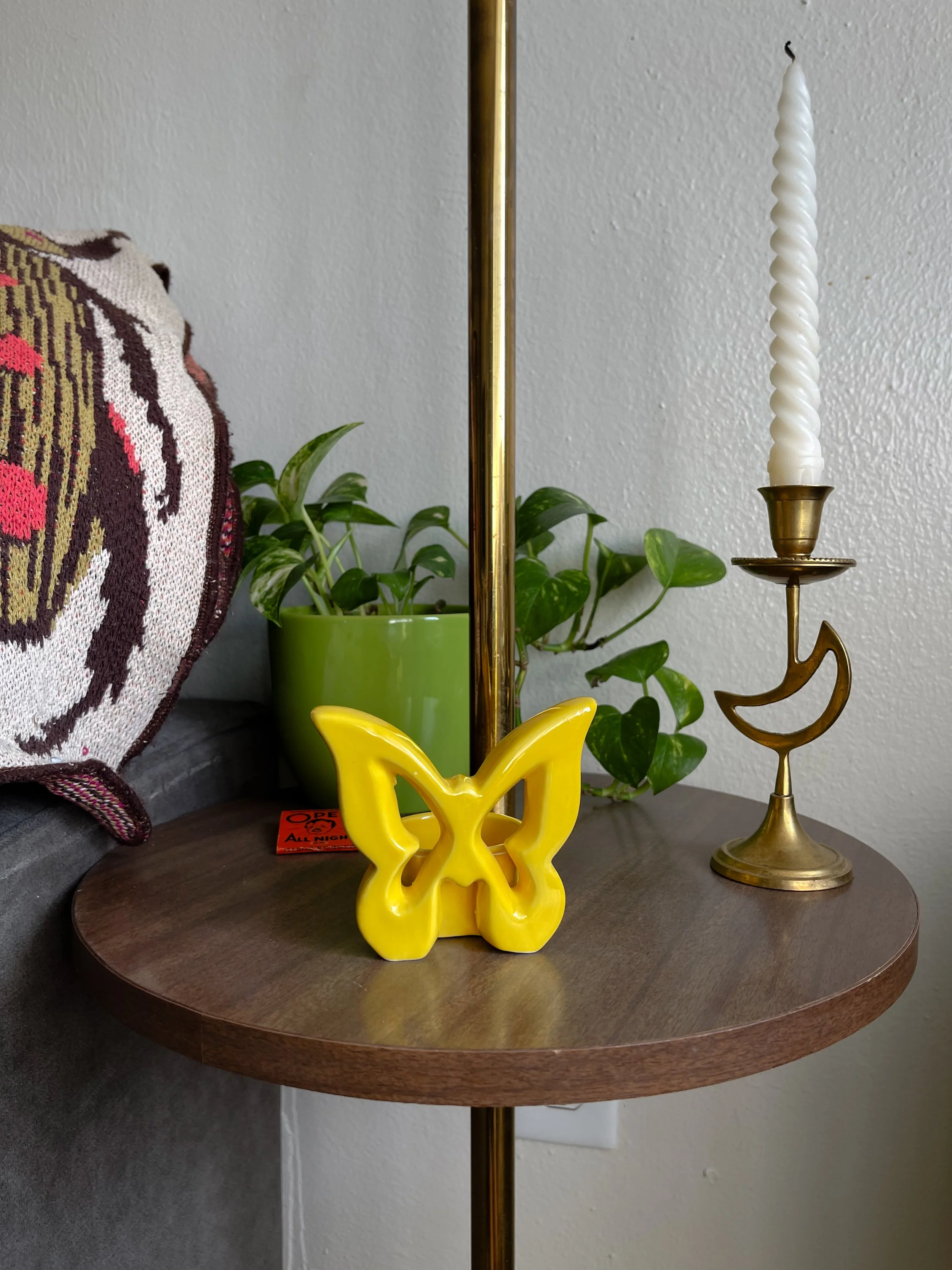 Ceramic Butterfly Tealight Holder