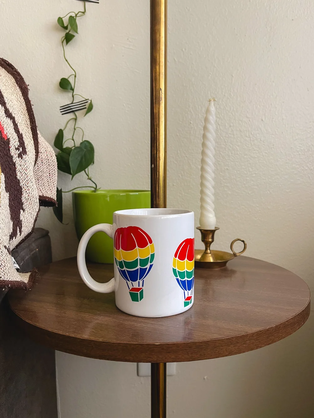 Vintage Hot Air Balloon Mug  Jordan Cashen