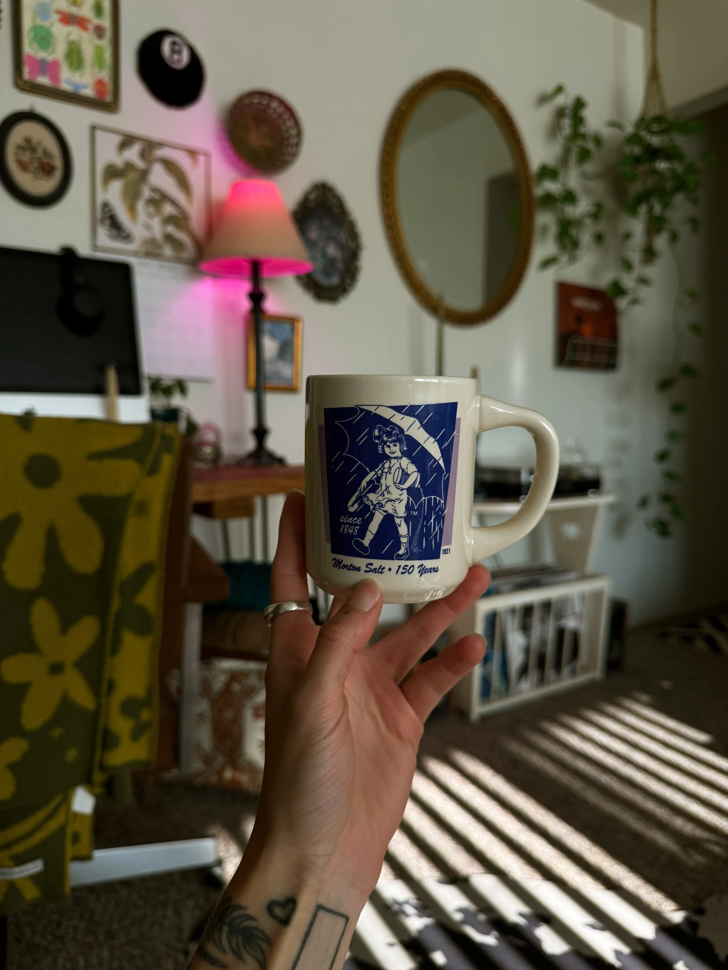 Vtg Morton Salt Mug