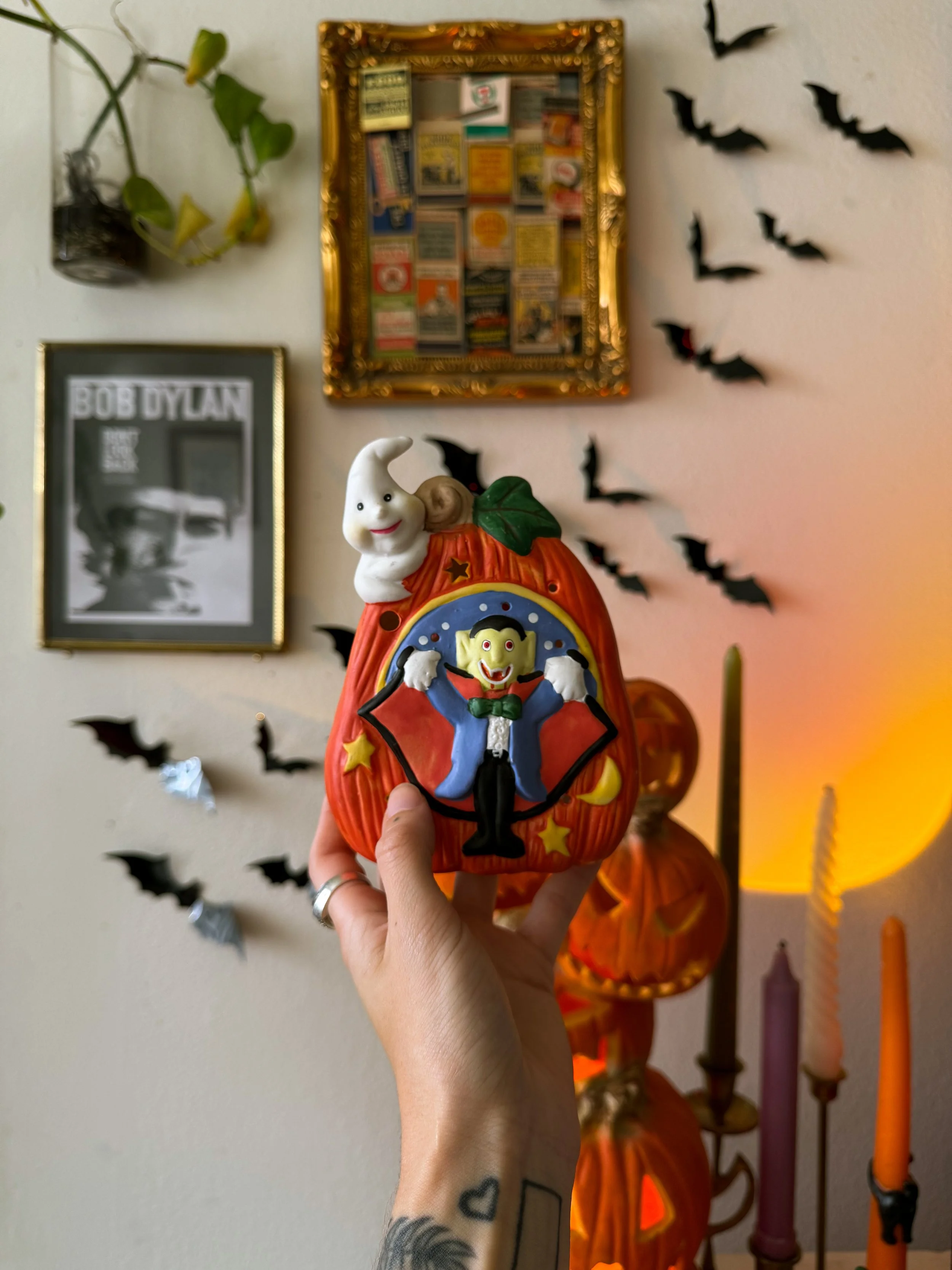 VTG 1990s Ceramic Tealight Holder