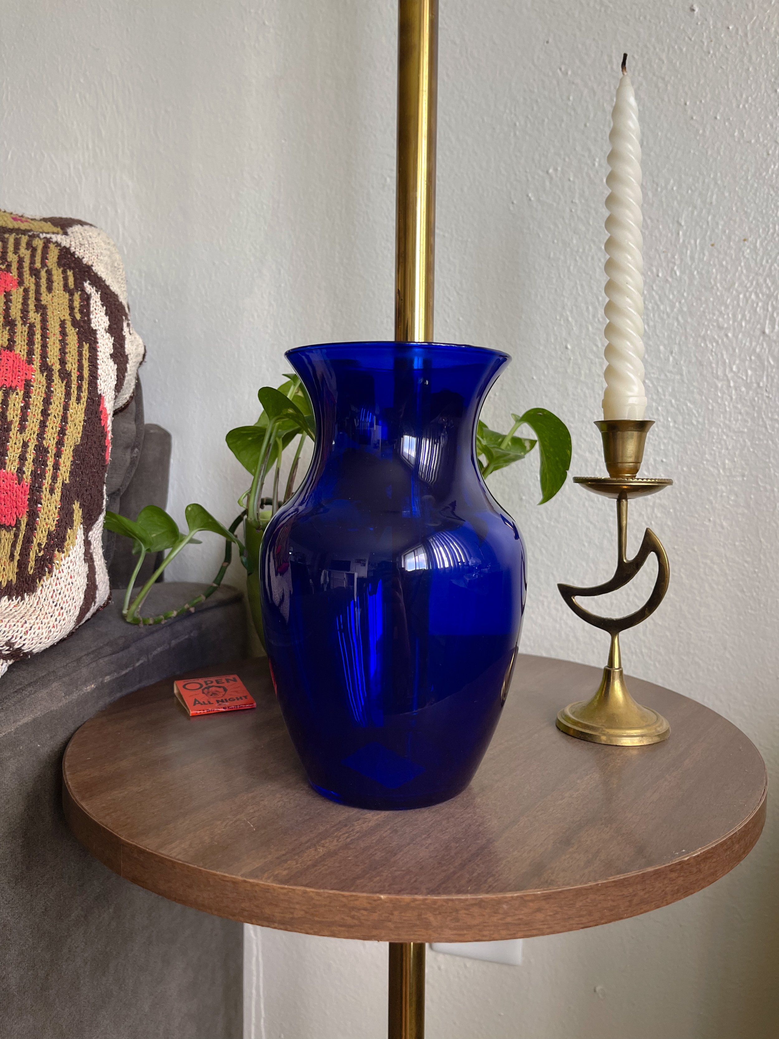Vintage Cobalt Vase