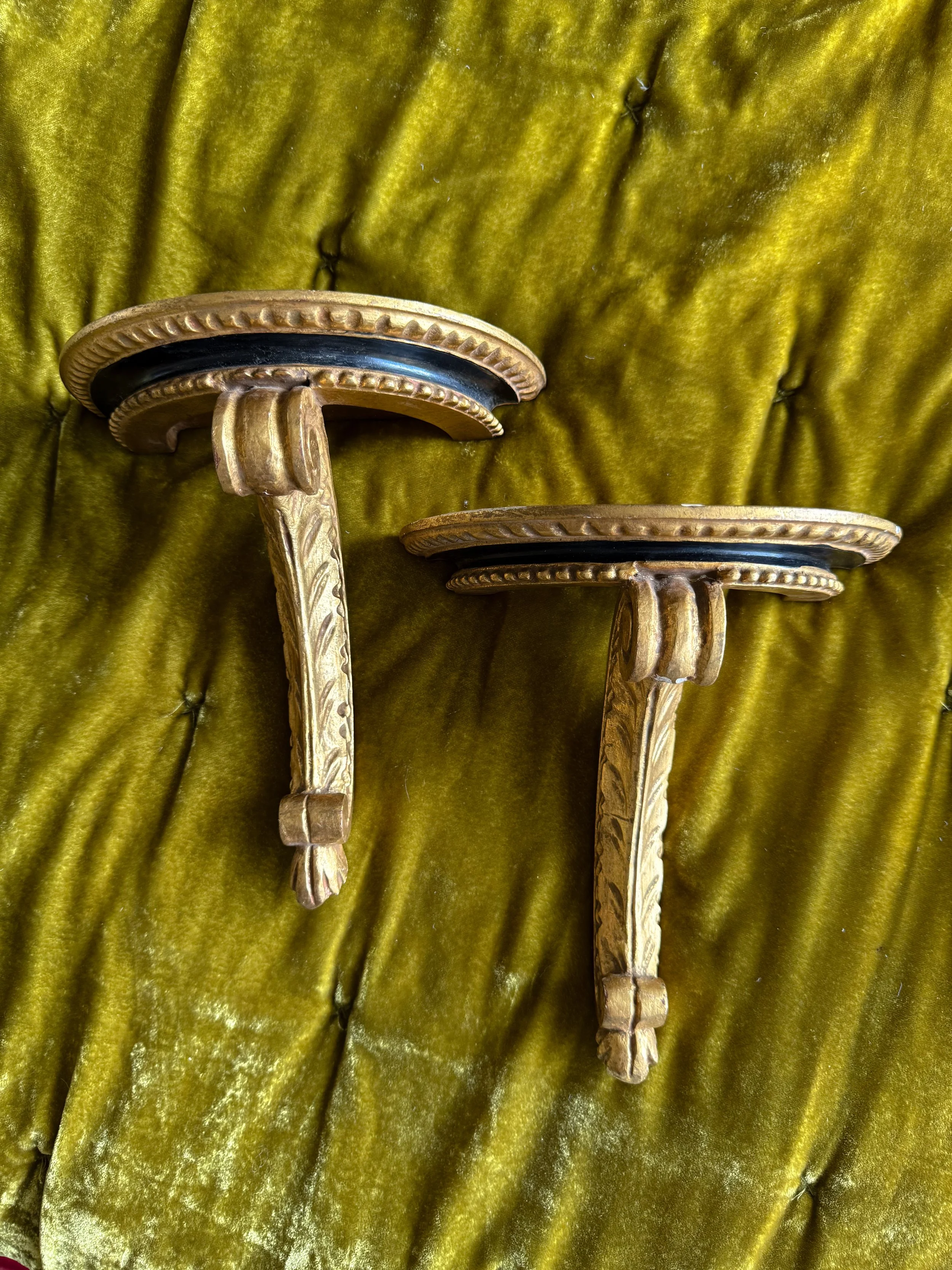 VTG Italian Ornate Shelves