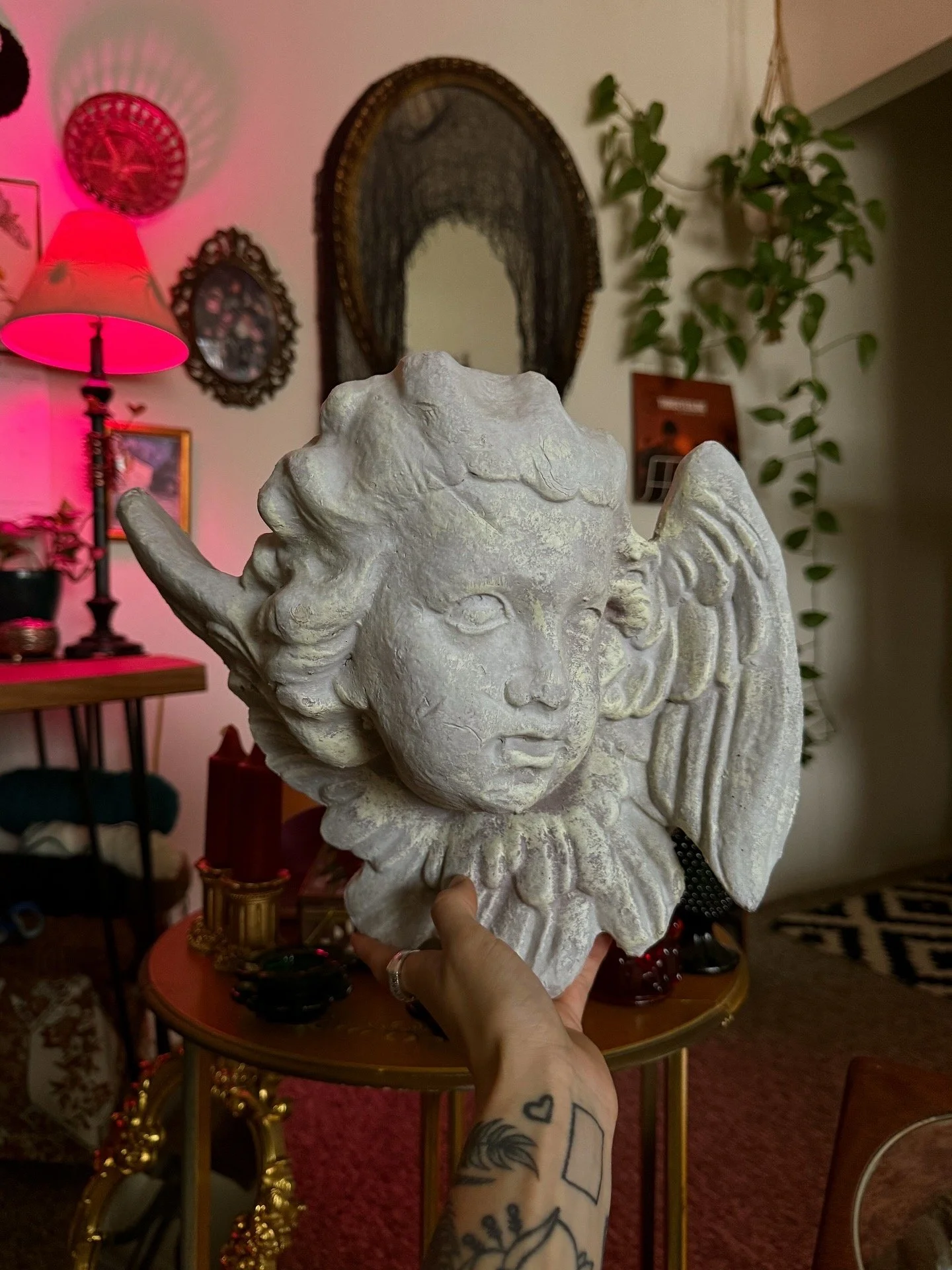 RARE Vintage Cherub Bust