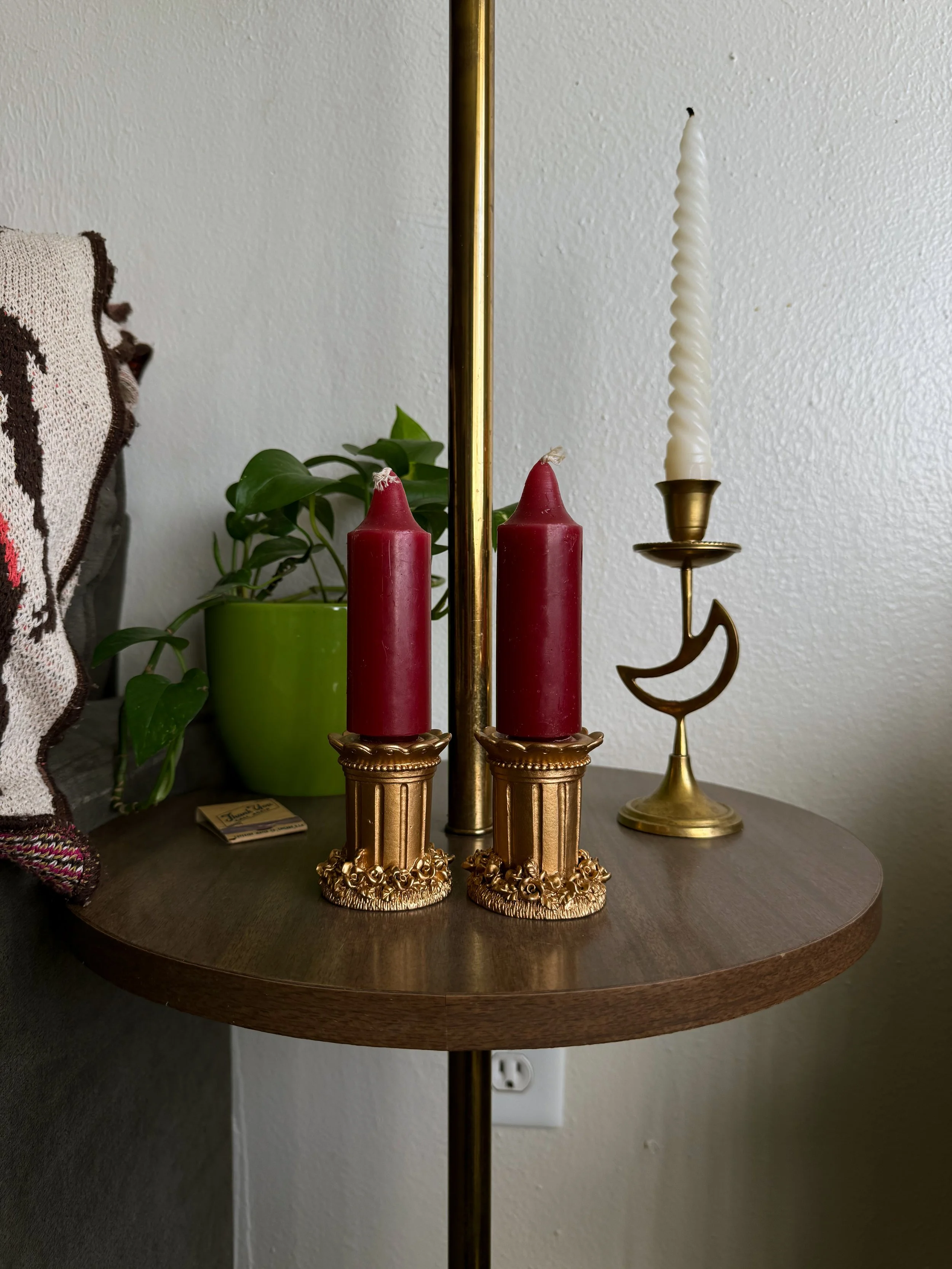 VTG Ornate Candlesticks