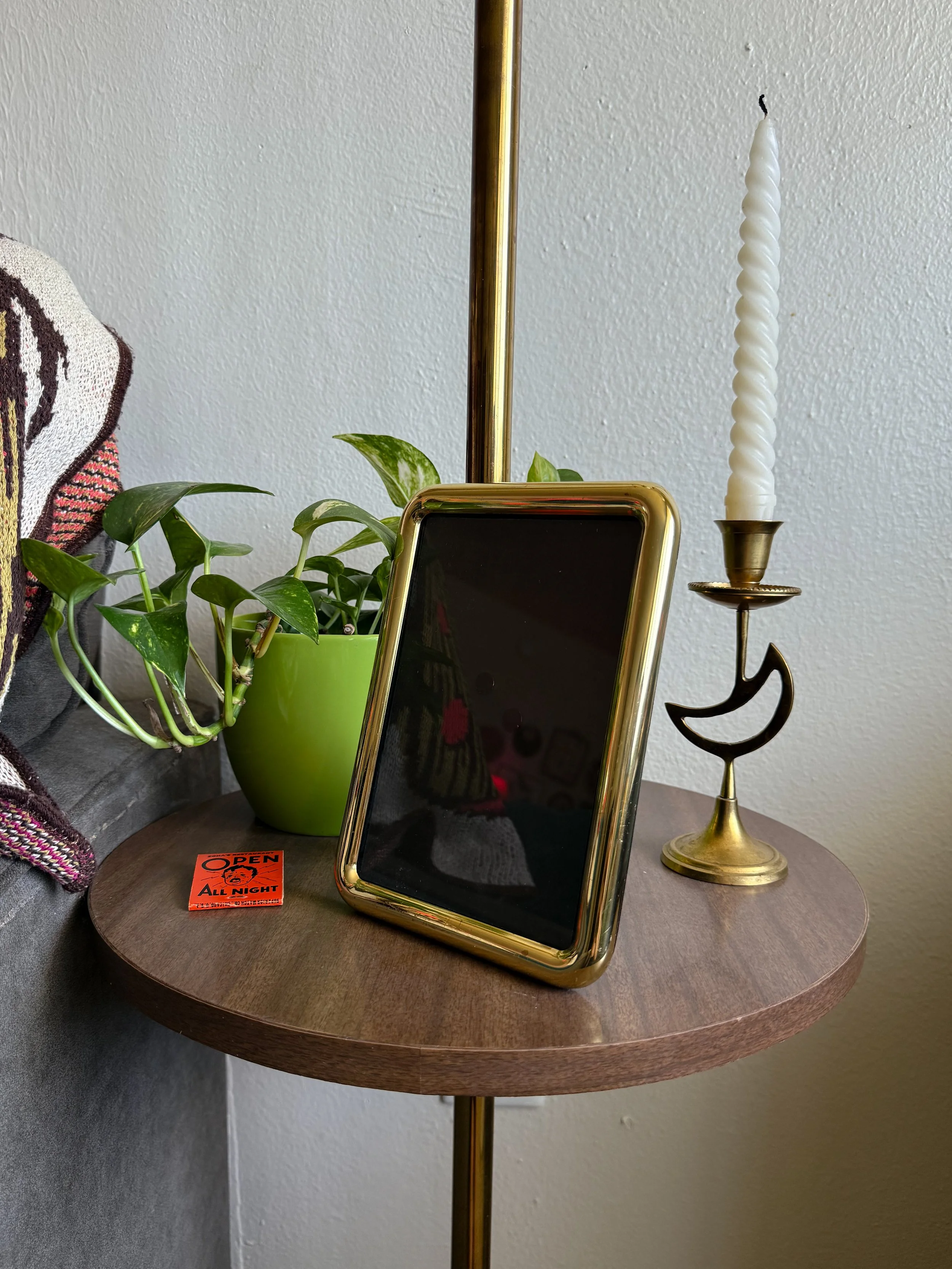 VTG Brass Photo Frame