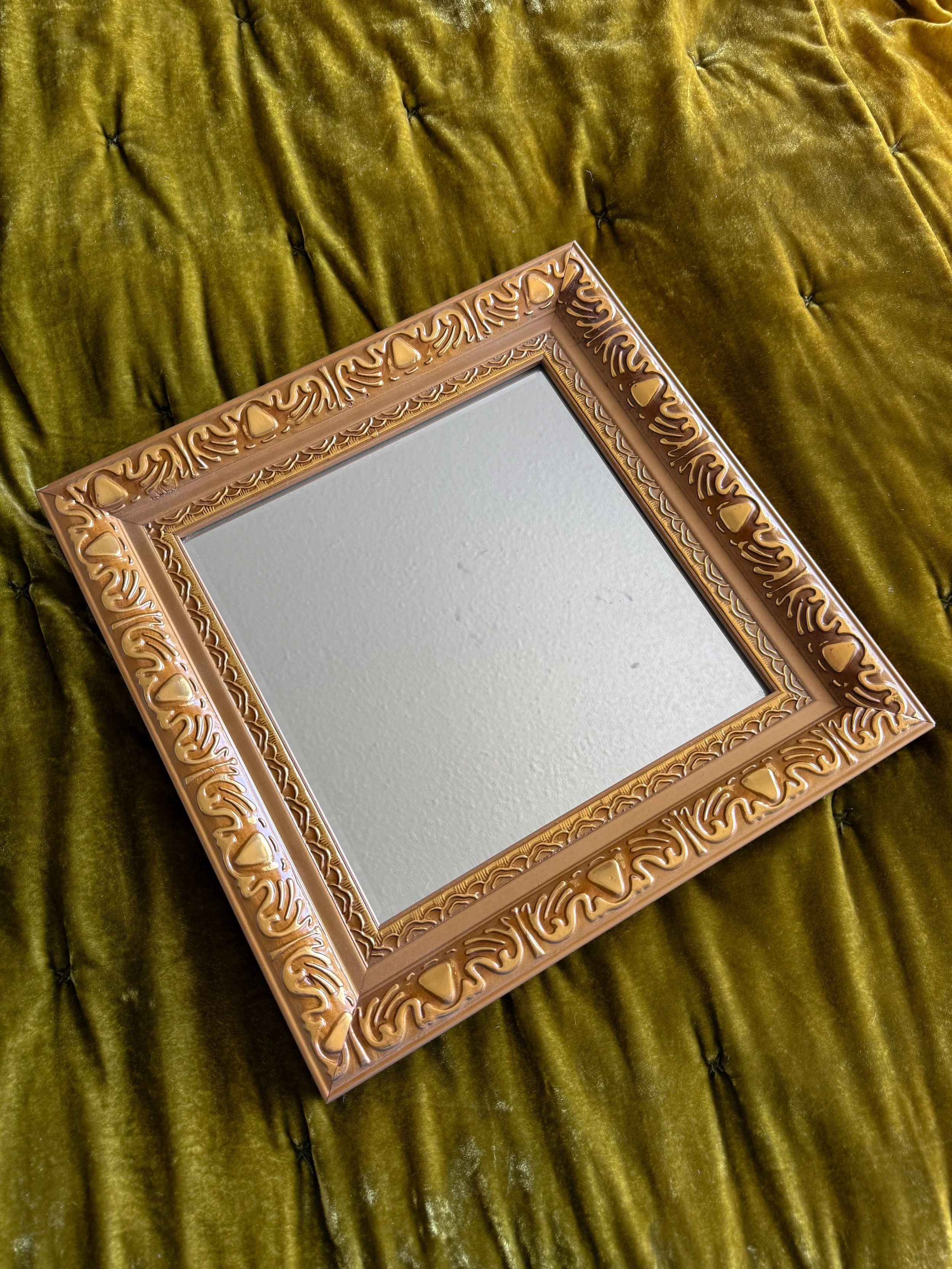 VTG Ornate Gold Mirror