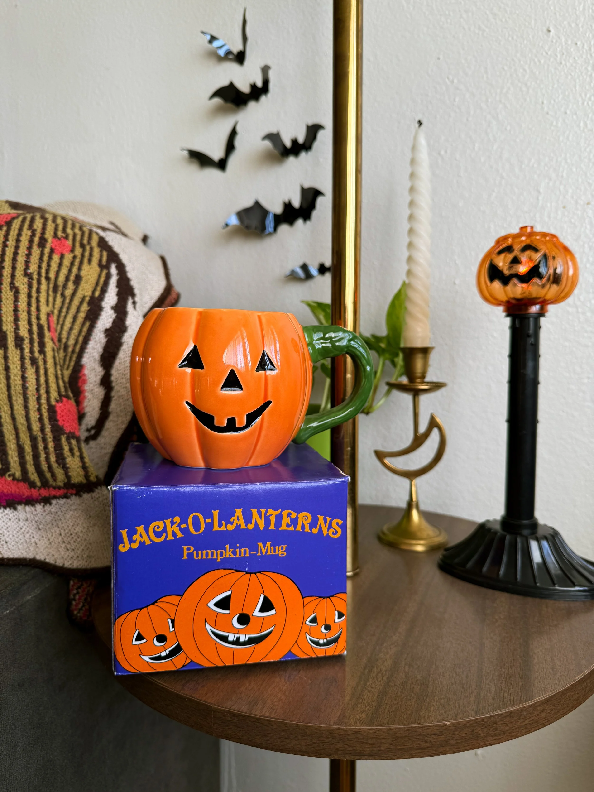 VTG Cermaic Jack-o’-lantern Mug