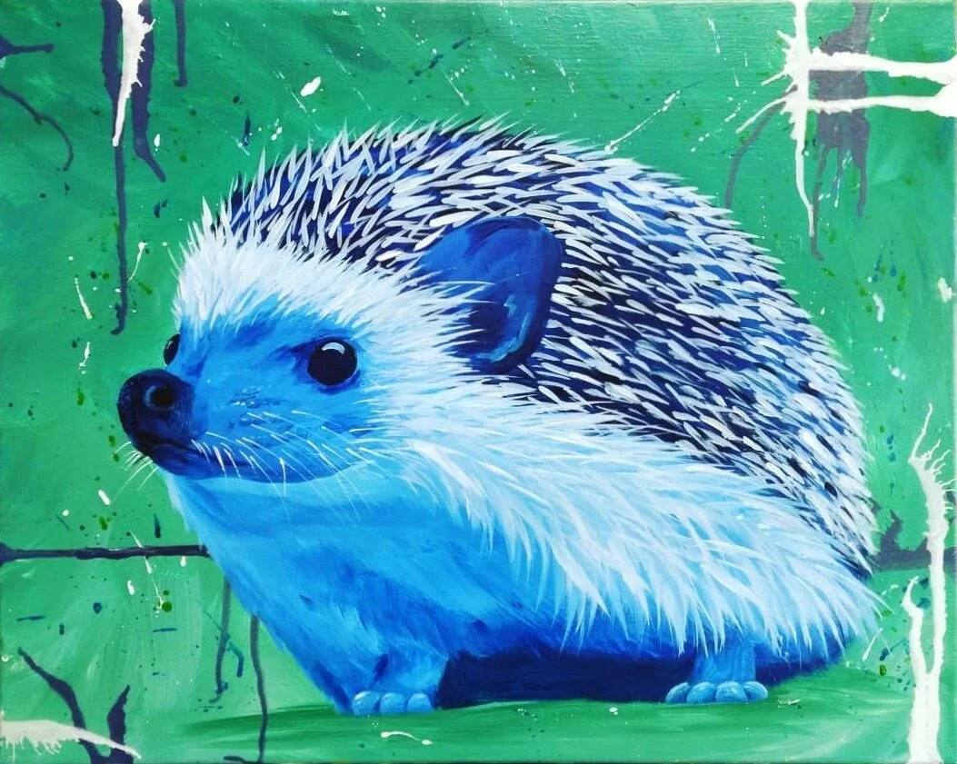 Quill -Acrylic & canvas 16x20