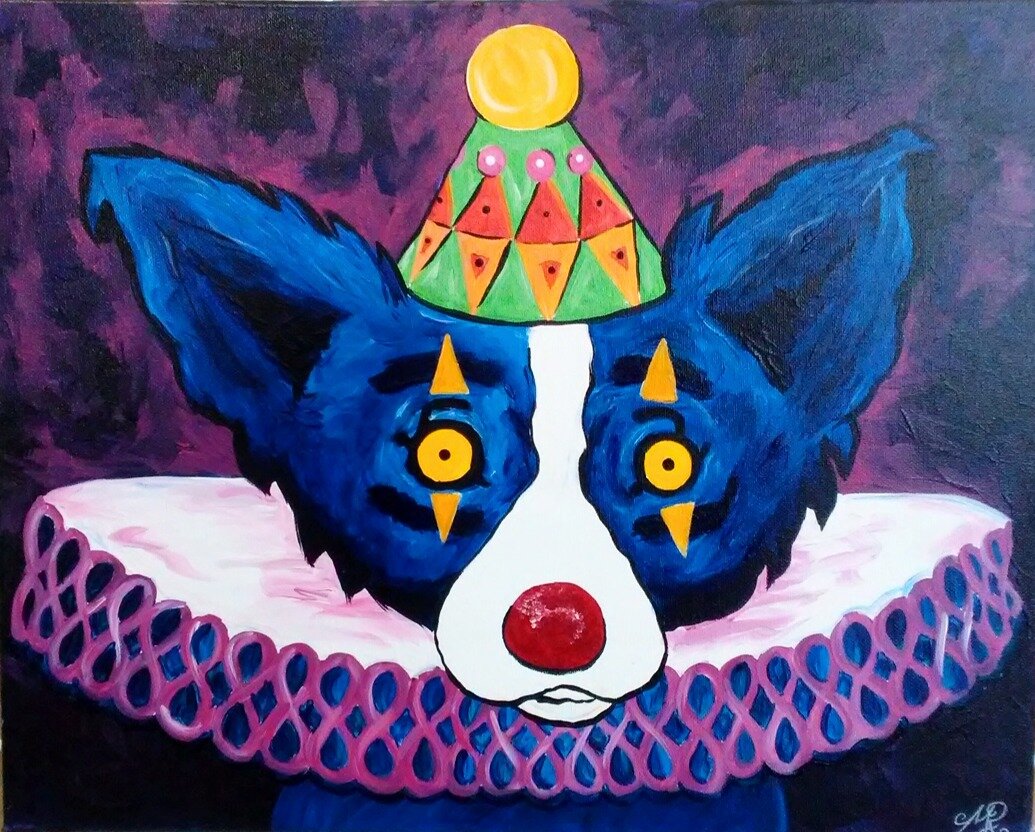 -Acrylic on 16x20 canvas