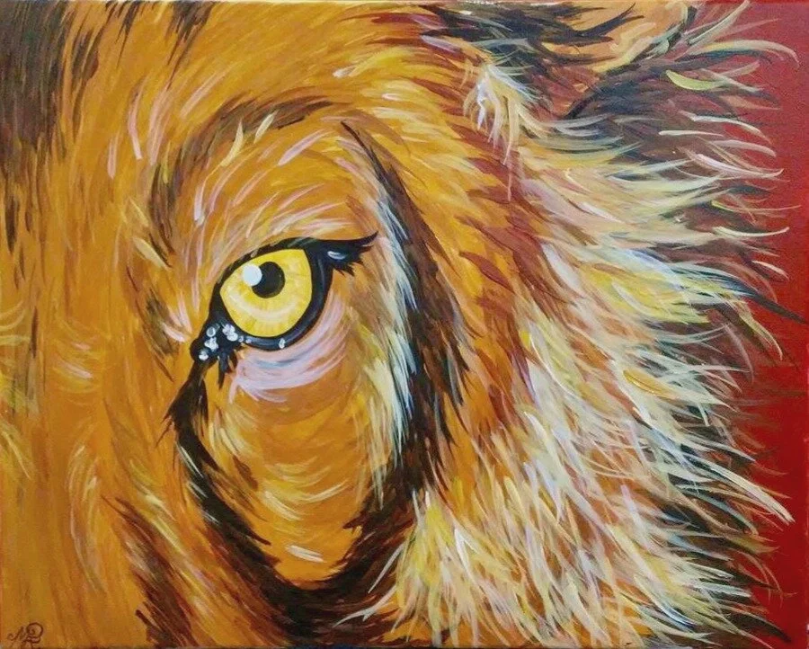 -Acrylic on 16x20 canvas