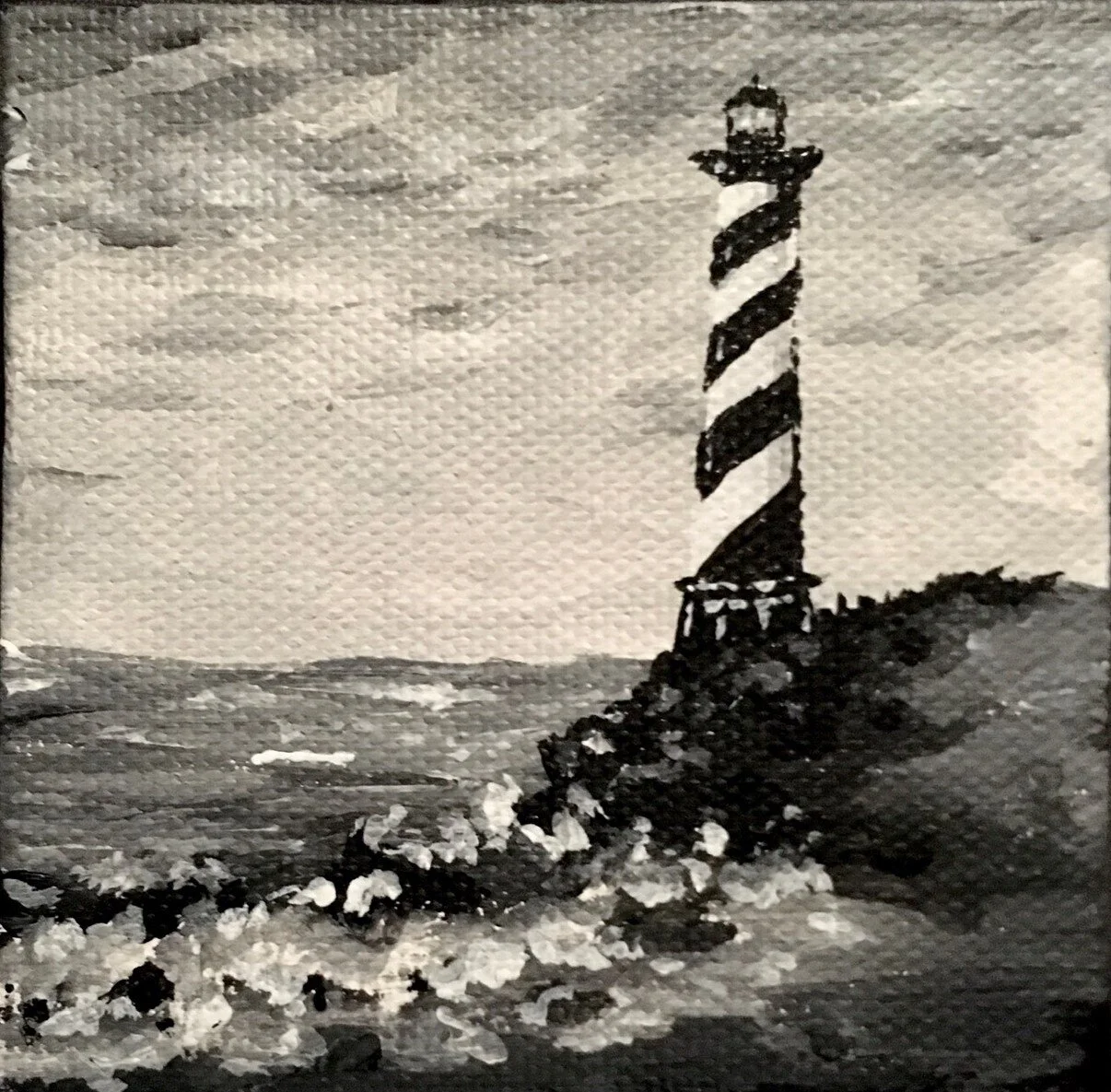 Acrylic on 2x2 canvas