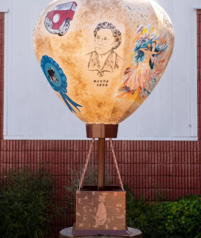 Maude Cobb Convention Center Steel Balloon