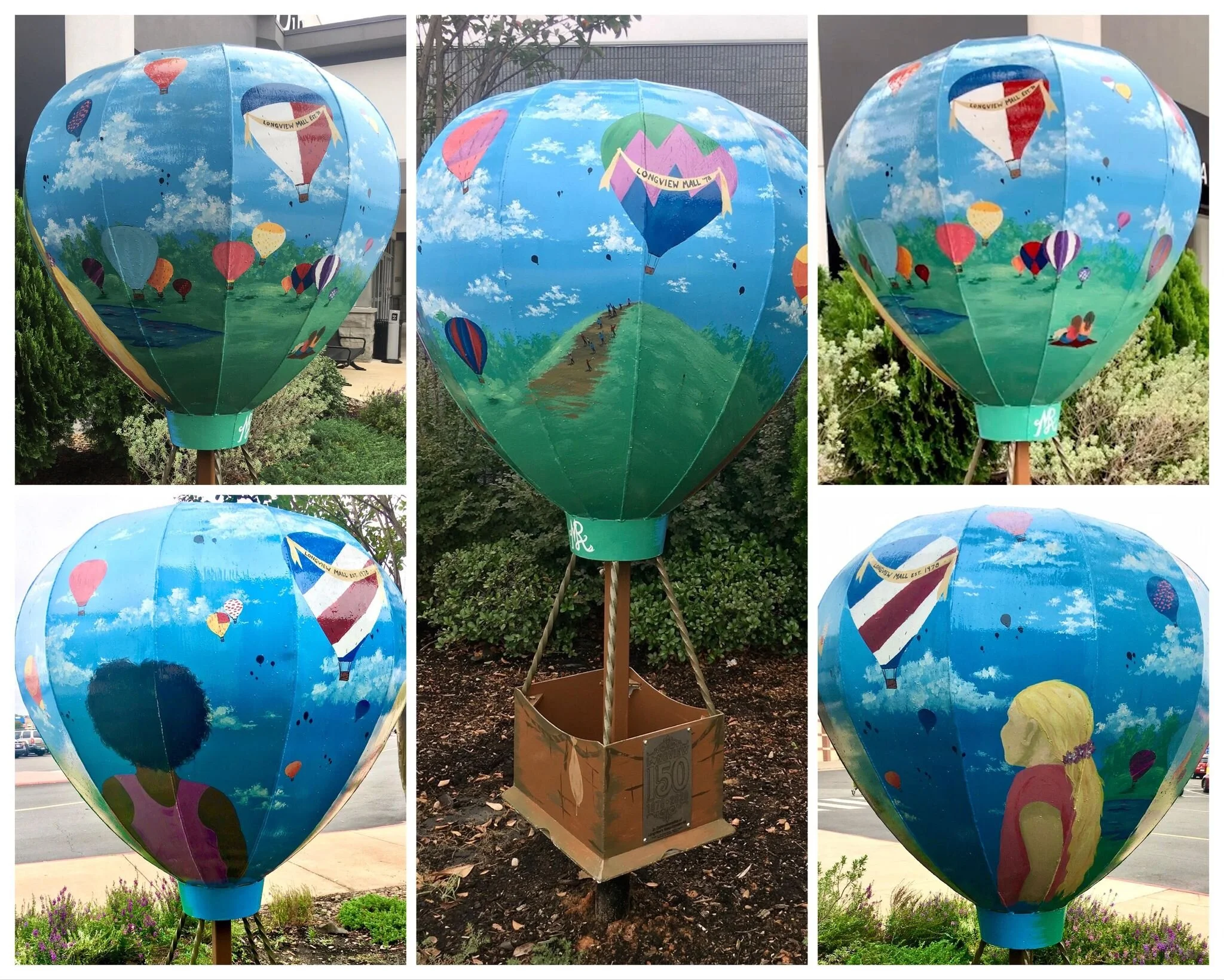 Longview Mall - original location of yearly balloon launch in 1978 