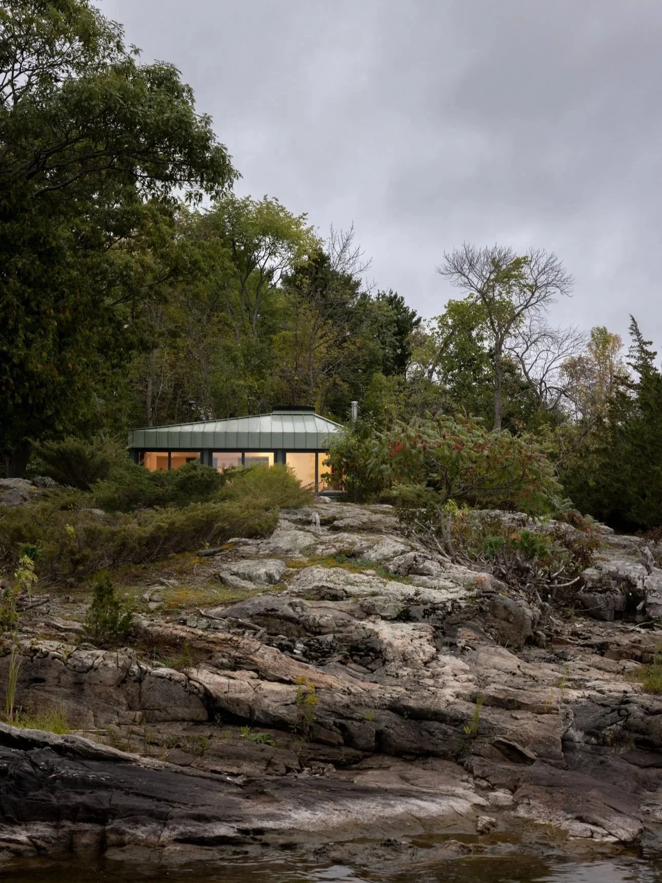 Daymark Green Cabin