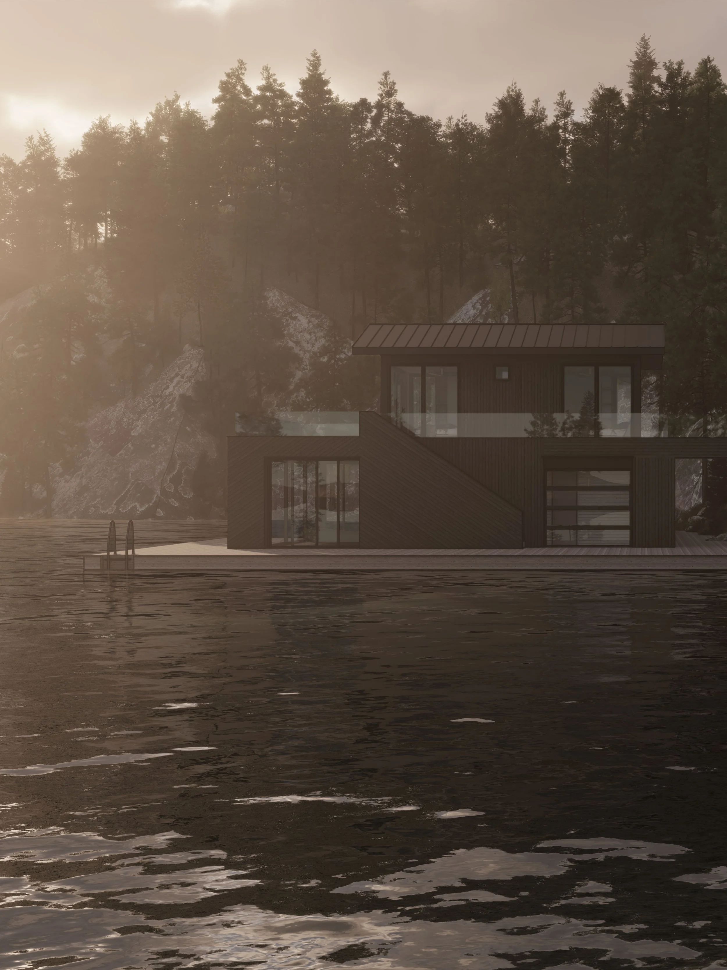 Whisper Rock Boathouse