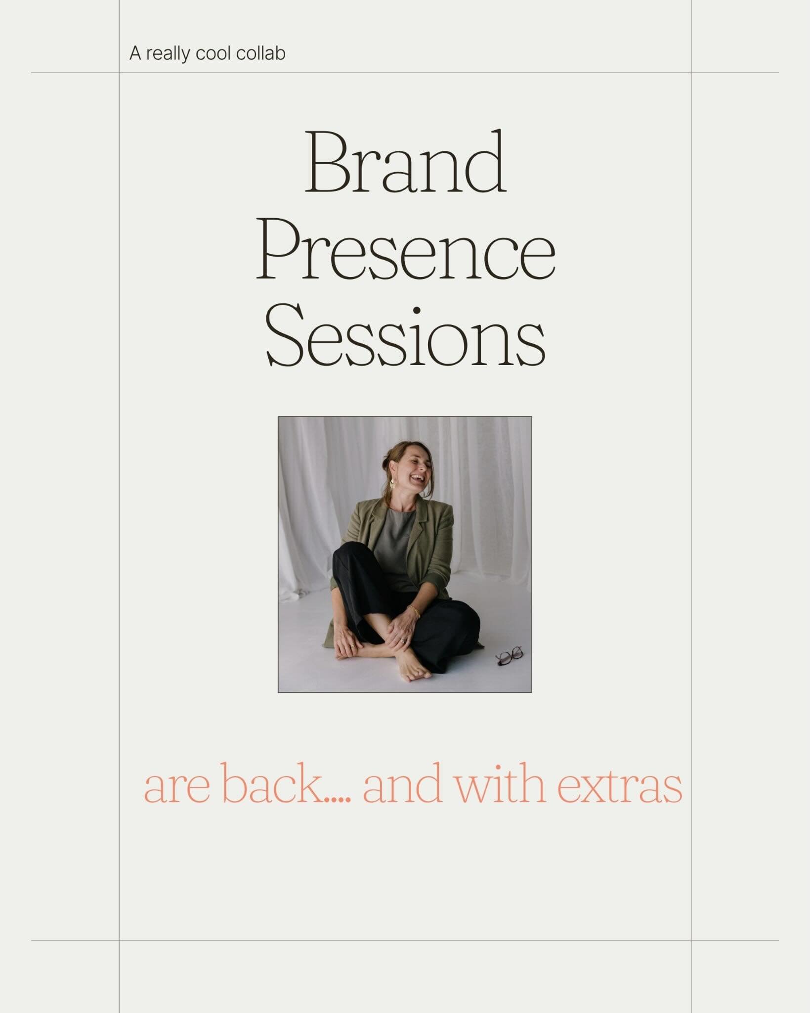 You don&rsquo;t need more content.
You need photos that actually feel like you.
Brand Presence Sessions are back and this round is bigger, smarter, and intentionally built to help women show up online without the constant second guessing.
Think:
&nda