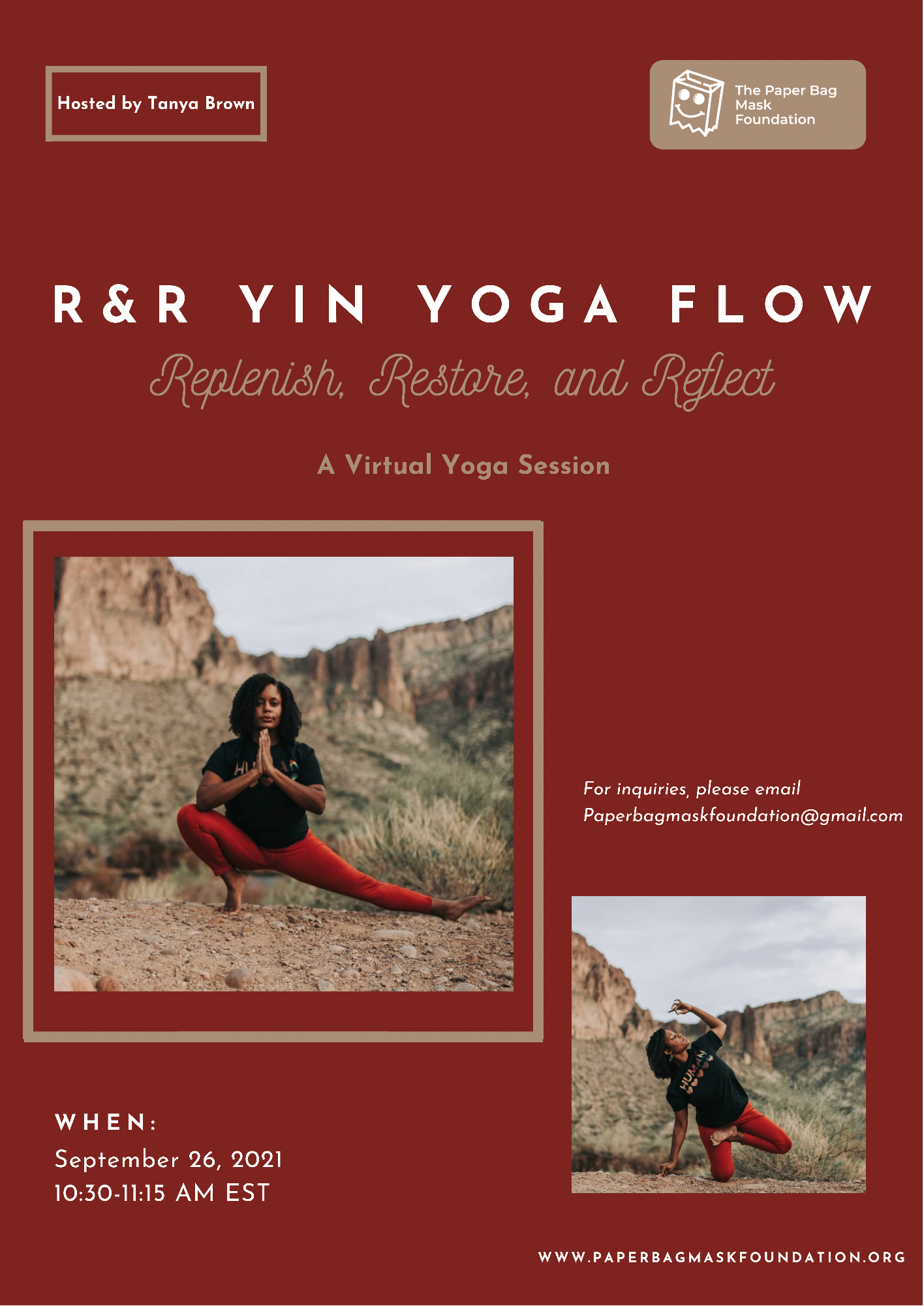 R&amp;R Yin Yoga Flow: Replenish, Restore, Reflect