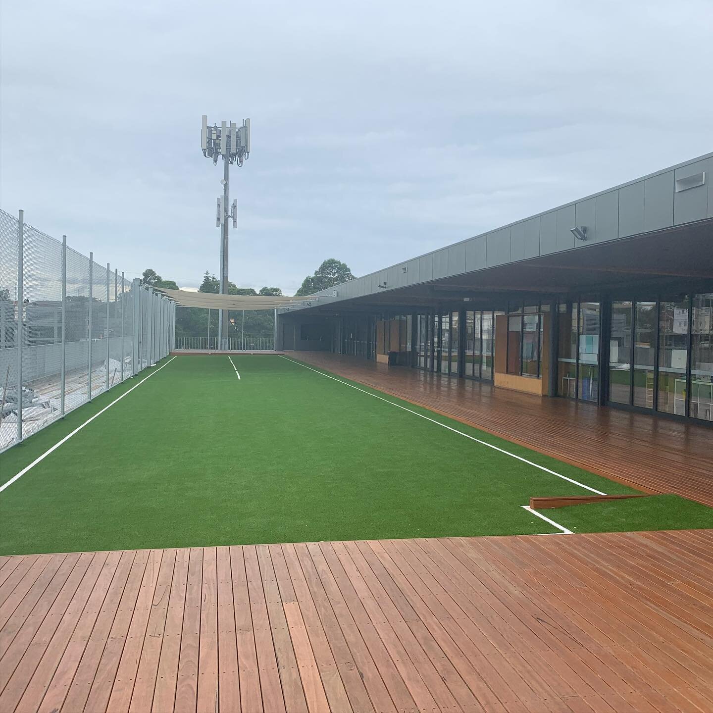 Full upper level Blackbutt deck replacement at Our Lady Of Assumption Catholic School
