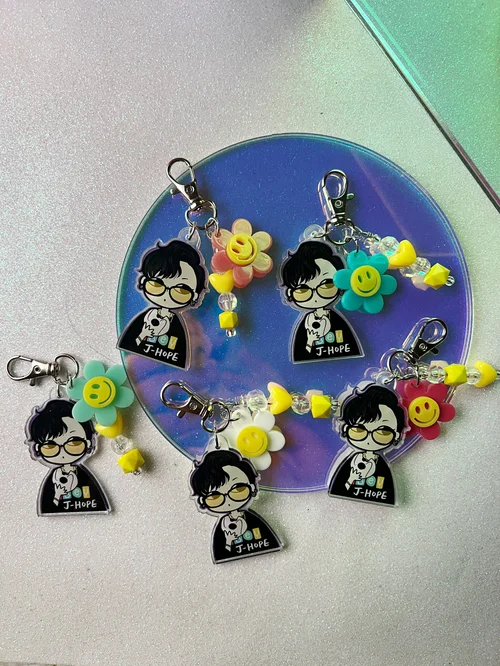 BTS Keychain Collab — Lisa Aihara