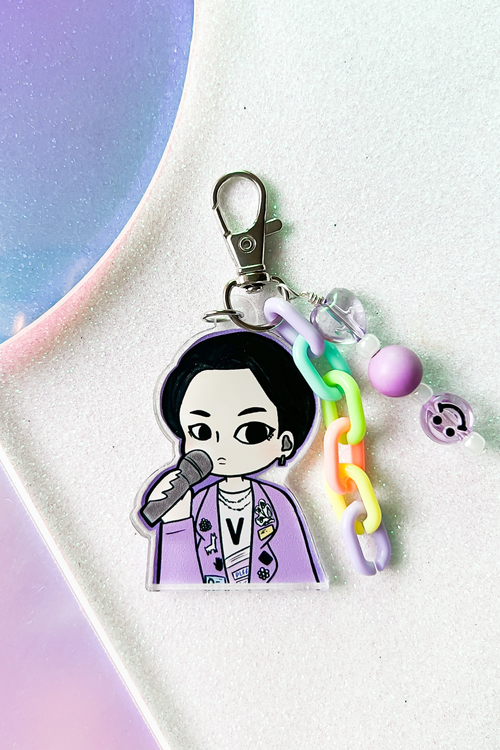 BTS Keychain Collab — Lisa Aihara